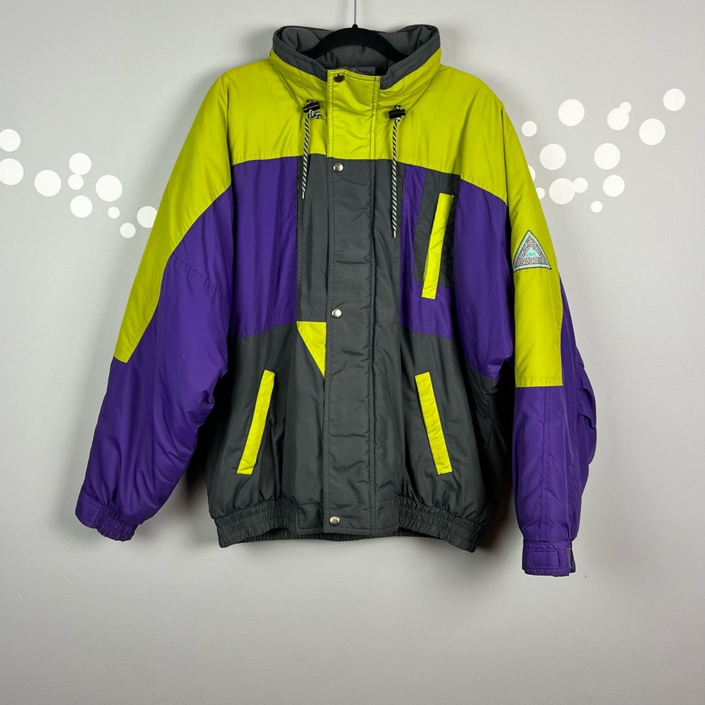 Etirel Vintage Snow Way out Sportif Jacket Size M Winter Skiing Winter